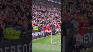 garnacho Goal and His Karma celebration With  Maino and Hojlund Manchester united VS West Ham