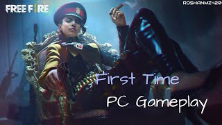 Free Fire Max First time playing in PC #freefire with FPS counter