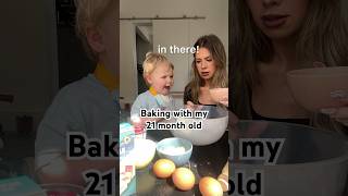 Baking with my 21 month old