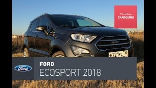 Ford EcoSport 2018. Самый странный.