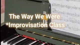 Piano Lesson - Improvisation by Another Teacher of The Way We Were