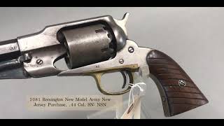 1081 Remington New Mod Army, New Jersey Purchase .44 Cal Percussion Revolver [October 18, 2024]