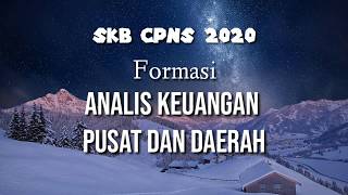 SKB CPNS - ANALIS KEUANGAN PUSAT DAN DAERAH