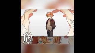 dazai cups chuuya's face with his hands #shorts #short