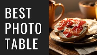 Best Table for Shooting Food Photography