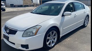 2007 NISSAN MAXIMA SE HAMMERDOWN AUCTIONS