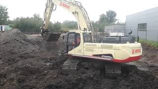 DOOSAN DX340LC IN ACTION