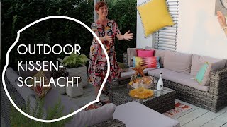 Outdoor Kissenschlacht | Wohnen & Schenken - Christa Wagner