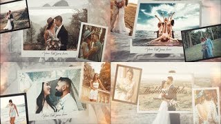 Corporate AE Templates: Wedding - Memories Photo Slideshow