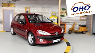 🚘 Voici enfin une PEUGEOT 206 S16 au 1/18, merci OttOmobile ! (171)