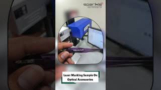 UV लेज़र मार्किंग मशीन  | Best UV Laser For Optical Accessories