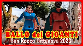 Ballo dei Giganti per S. Rocco Cittanova 2023 - by Toni Condello