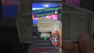 Free Cash Withdraw from Credit Card 🤑🥳 #shorts