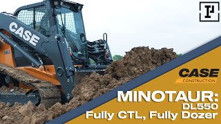 Case Launches Minotaur DL550B: Fully Dozer, Fully CTL