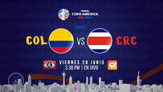 Canal 4 TCS El Salvador | Copa América 2024 - Colombia vs Costa Rica (Jornada 2) Promo