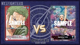 Diplomacy vs. Swordsmanship: Nefeltari Vivi vs. Roronoa Zoro 🌍⚔️ One Piece Card Game