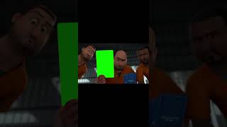 Prison Cards Scene - MegaMind - Green Screen