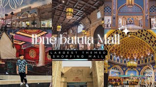 Most beautiful largest themed Mall| walking tour Vlog | Amazing Art work | Ibne-batuta mall #dubai