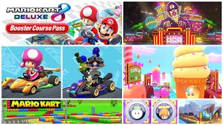 MK 8 Deluxe Wave 2 DLC in 4K [All Courses] [200cc] [Three Gold Stars]