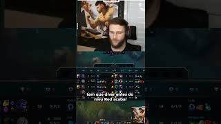 RANGER FOI BANIDO PRO TROLLAR PARTIDA E DEU POLÊMICA!  #leagueoflegends  #cblol