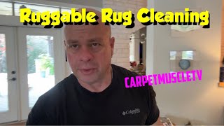 Ruggable Brand Rug Cleaning. Low moisture carpet cleaning.