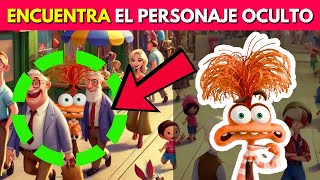 ¡30 Desafíos Intensamente 3! 🔍🕵️‍♂️Encuentra al Personaje de Intensamente Oculto | Alegría💛Ansiedad