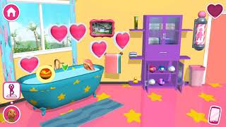 Barbie Dreamhouse Adventures - Design, Cook, Dance - New Pet Costumes - Simulation Game - P1