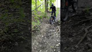 Super steep chute #steeps #mtb #shortvideo #steep #chute #freeride #downhill #downhillmtb #crazy