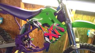 1995 Kawasaki KX100 ---- HELP! - What's Missing?