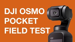 DJI Osmo Pocket - Video/Sound Test (raw footage): airplane departure