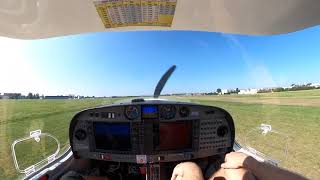 Landing & Takeoff Letnany LKLT RWY 23R near Prag