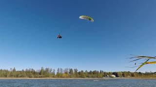 flysurfer soul 21m,   167kg rider jump 14.4m (woo m)