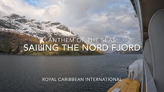 Anthem of the Seas Sailing the Nord fjord May 18 2023 Royal Caribbean International Long Version