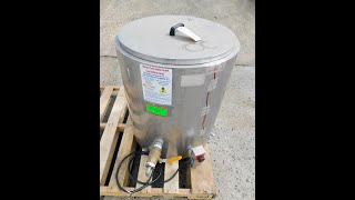 Used 40 gallon jacketed melting tank