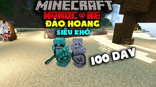 MÌNH CÙNG KiraMC SINH TỒN 100 NGÀY TRONG MINECRAFT Ở TRÊN ĐẢO HOANG SIÊU KHÓ CÙNG BẠN THÂN !!!