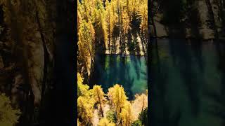 Incroyable lac du Lauzerot 😍🍁 #serreponcon