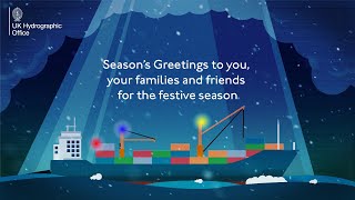 Season's Greetings from the UK Hydrographic Office 2023