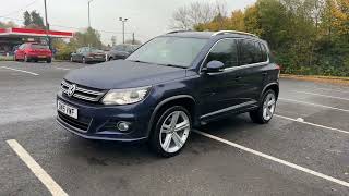 LOW MILEAGE! VW Tiguan 2.0 TDI BlueMotion Tech R-Line Auto 4WD Euro 6!