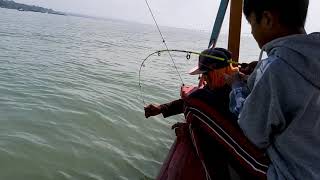 Mancing dasaran di sekitar Suramadu Selat Madura