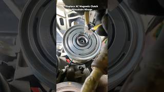 Replace AC Magnetic Clutch Mitsubishi Mirage #car #shortvideo #shorts #short #viralshorts #youtube