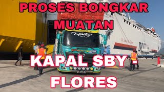 🔴PENUMPANG DAN FUSO TURUN DARI KAPAL RORO FLORES #kapalroro #kapalmewah #flores #maumere