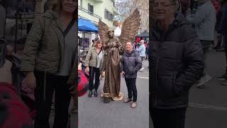 estatua viviente Montevideo