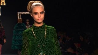 ANNA SUI Fall 2013 Backstage ft Cara Delevingne | MODTV