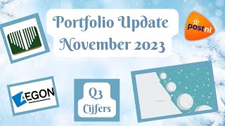 Portfolio update november 2023