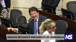 #Nota Reconocimiento presidente de Venezuela - Noticiero del Senado septiembre 26 de 2024