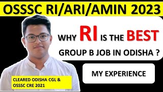 WHY RI IS THE BEST JOB IN  ODISHA??