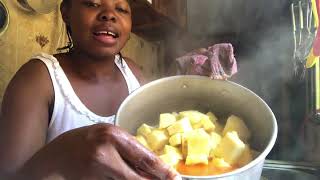 Lagos Living: Spend A Day With Us || Cooking Portage Yam