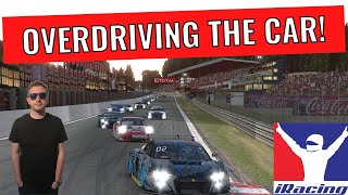 Not enjoying the setup - iRacing GT3 @ Spa