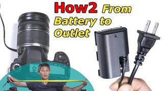 Plug Your DSLR Into a Wall Outlet -No More Batteries!