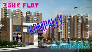 Aparna 3BHK Flat For Sale in Fully Gated Community at Kompally, Hyderabad. #aparna #gatedcommunity